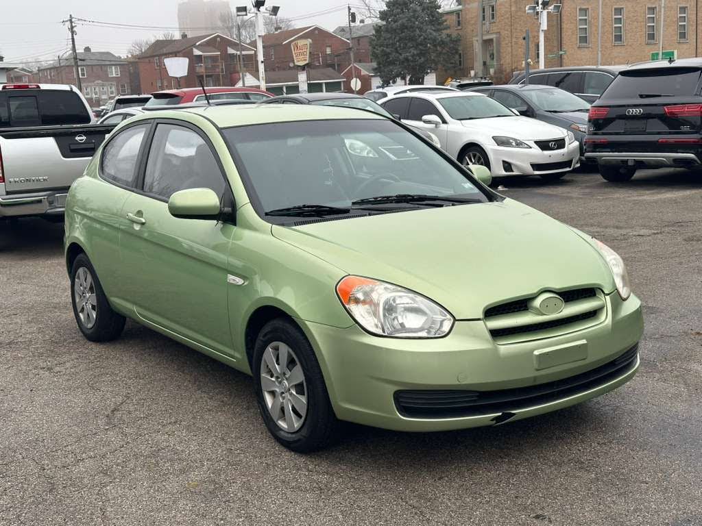 2010 Hyundai Accent Blue 2-Door Hatchback FWD