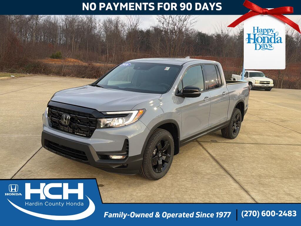 2026 Honda Ridgeline Black Edition AWD