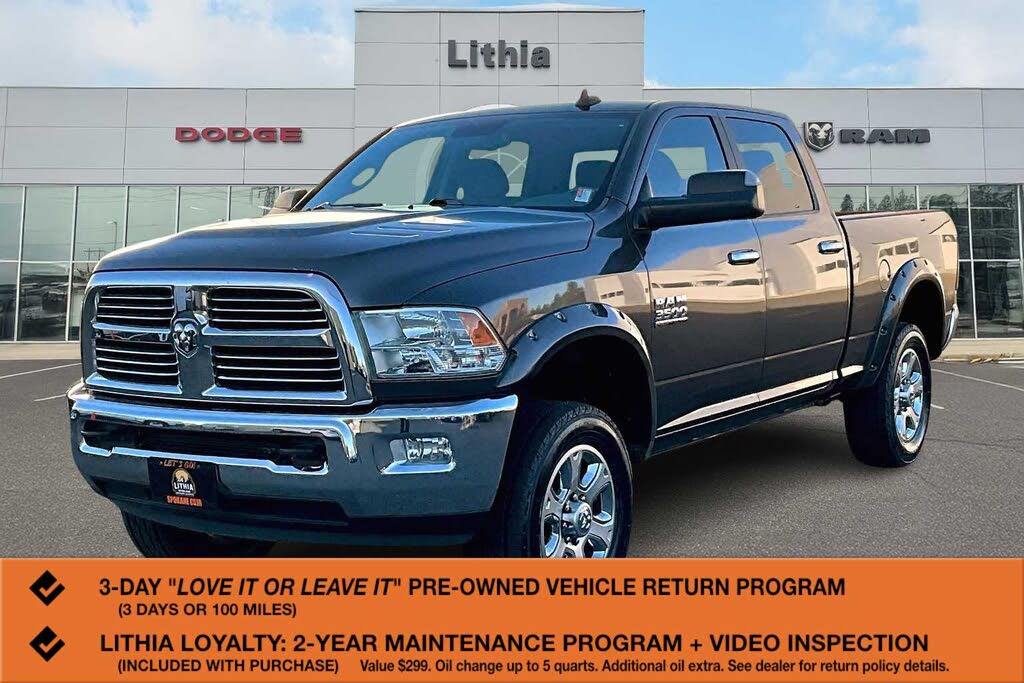 2015 RAM 3500 Big Horn Crew Cab 4WD