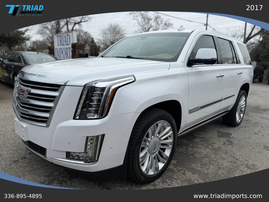 2017 Cadillac Escalade Platinum 4WD