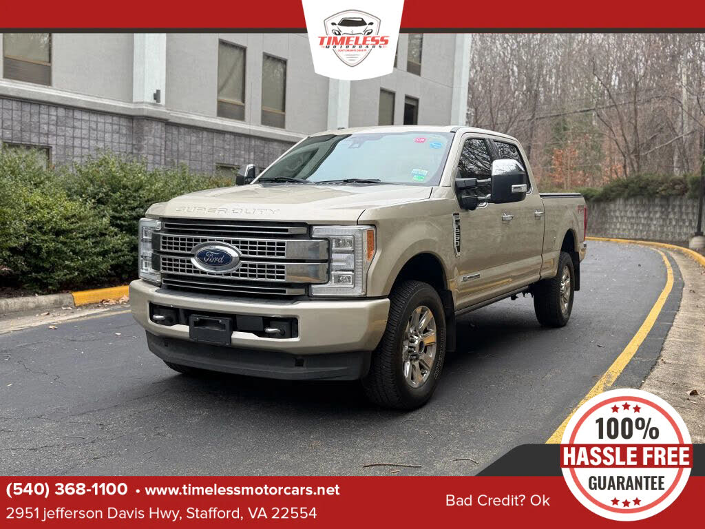 2017 Ford F-250 Super Duty Platinum Crew Cab 4WD