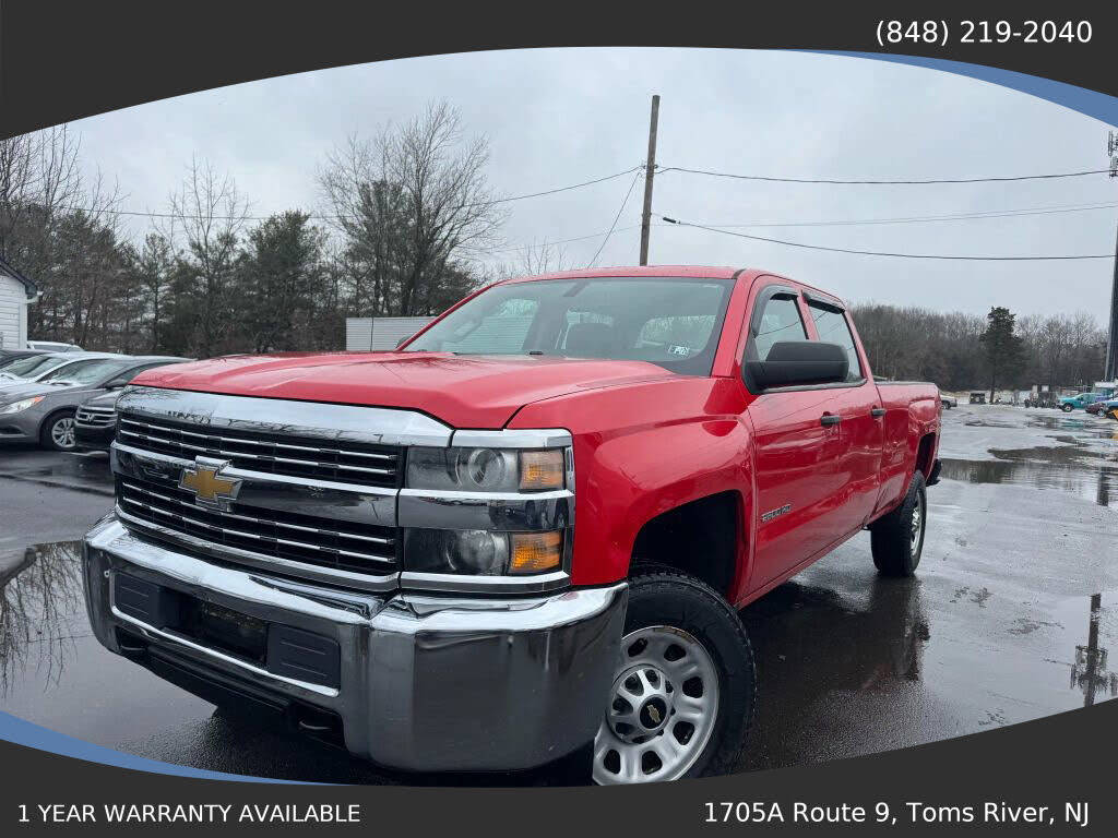 2018 Chevrolet Silverado 2500HD Work Truck Crew Cab LB 4WD