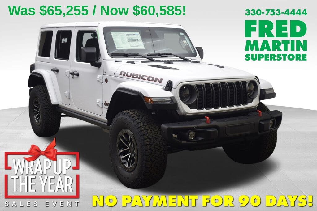 2026 Jeep Wrangler Rubicon X 4-Door 4WD