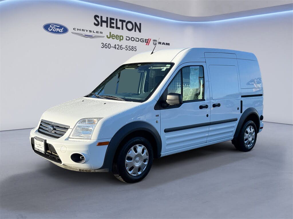 2013 Ford Transit Connect Cargo XLT FWD with Rear Glass