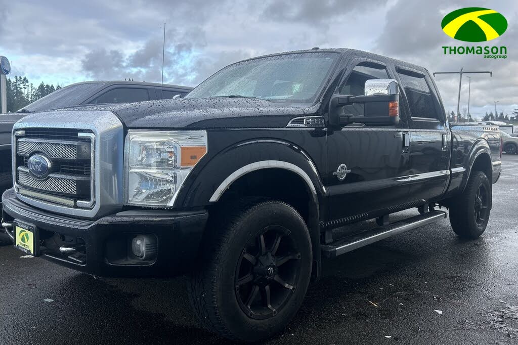 2016 Ford F-350 Super Duty Platinum Crew Cab 4WD