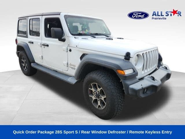 2018 Jeep Wrangler Unlimited Sport S 4WD