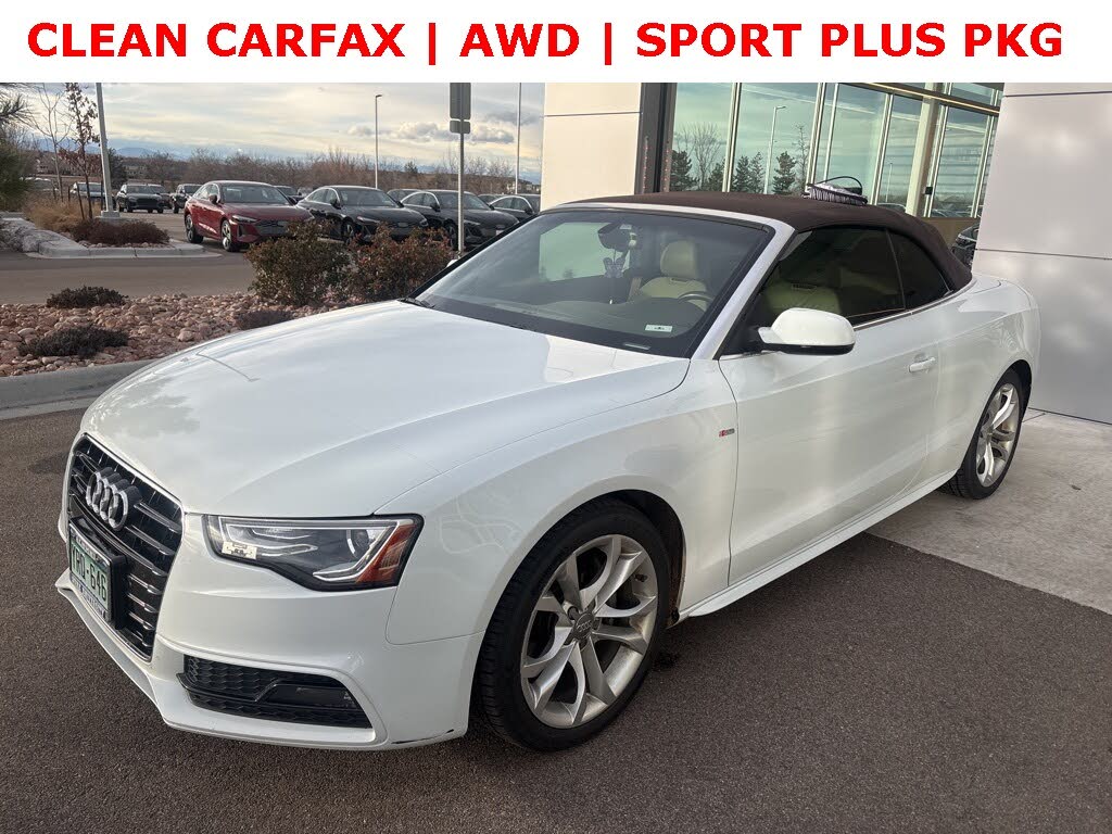 2015 Audi A5 2.0T quattro Premium Plus Cabriolet AWD