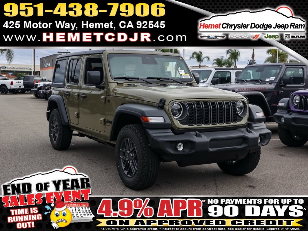 2026 Jeep Wrangler Sport S 4-Door 4WD