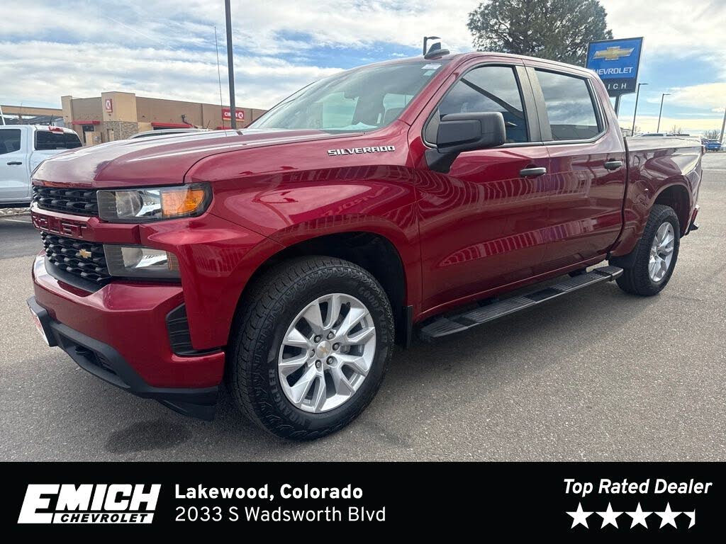 2022 Chevrolet Silverado 1500 Custom Crew Cab 4WD