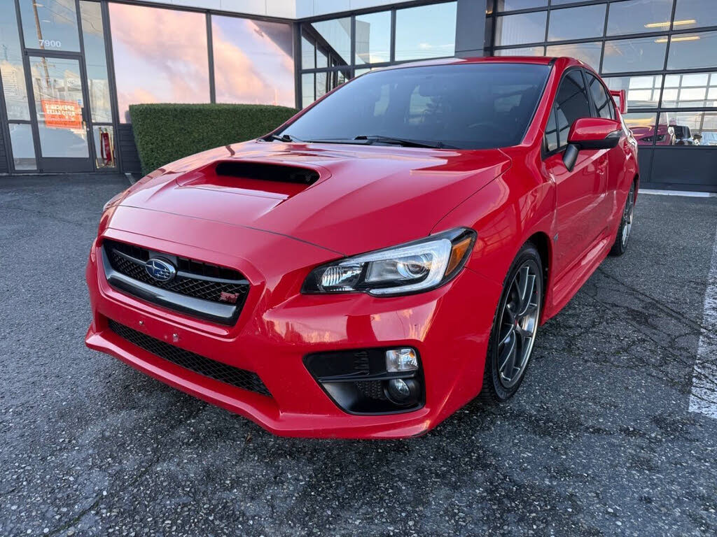 2016 Subaru WRX STI Limited with Wing Spoiler