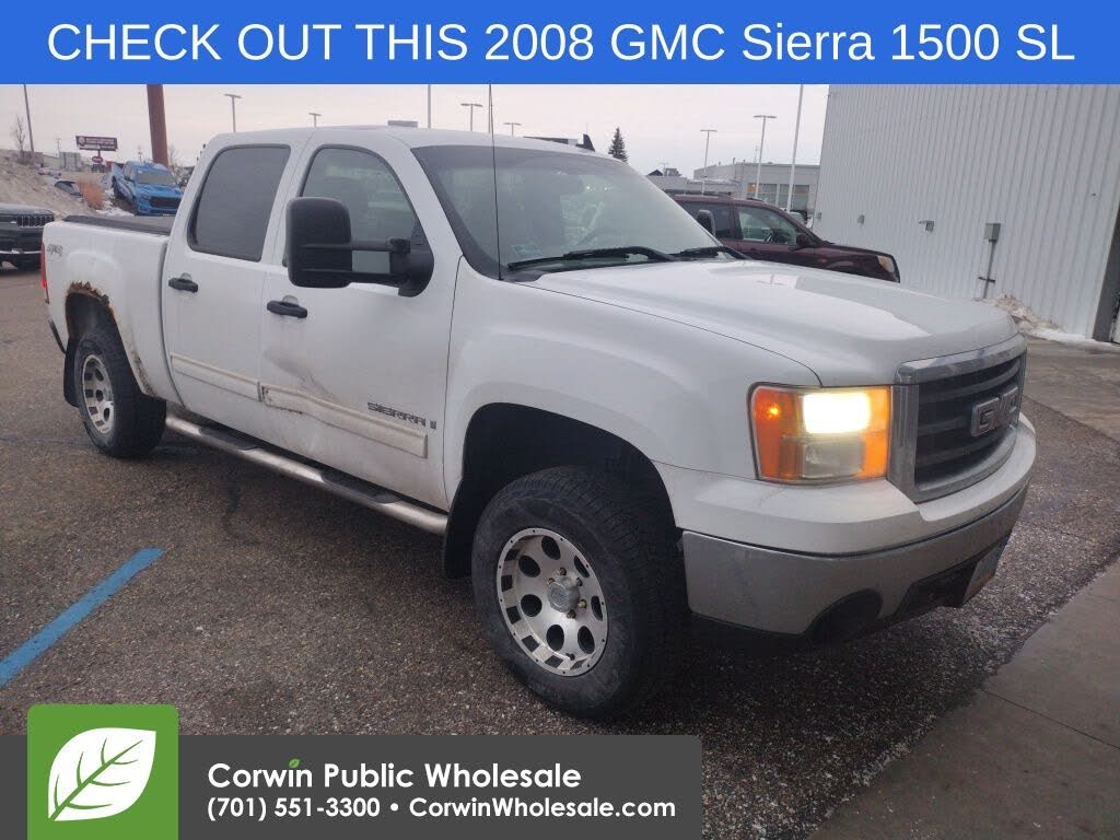 2008 GMC Sierra 1500 Work Truck Crew Cab 4WD