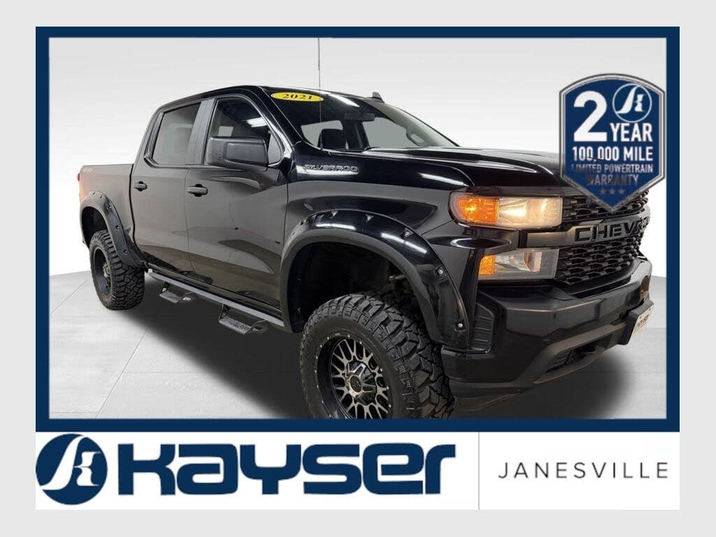 2021 Chevrolet Silverado 1500 Custom Crew Cab 4WD