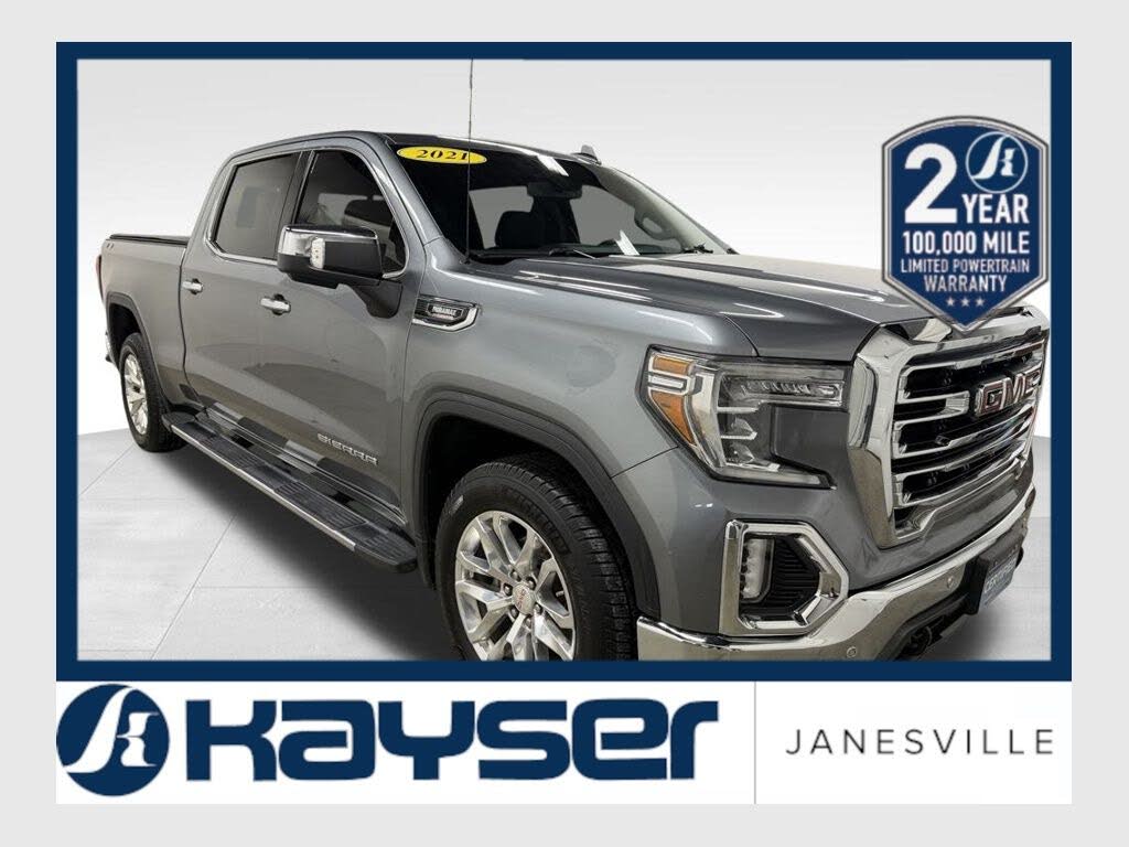 2021 GMC Sierra 1500 SLT Crew Cab 4WD