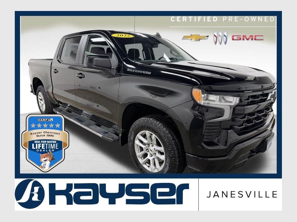 2022 Chevrolet Silverado 1500 RST Crew Cab 4WD