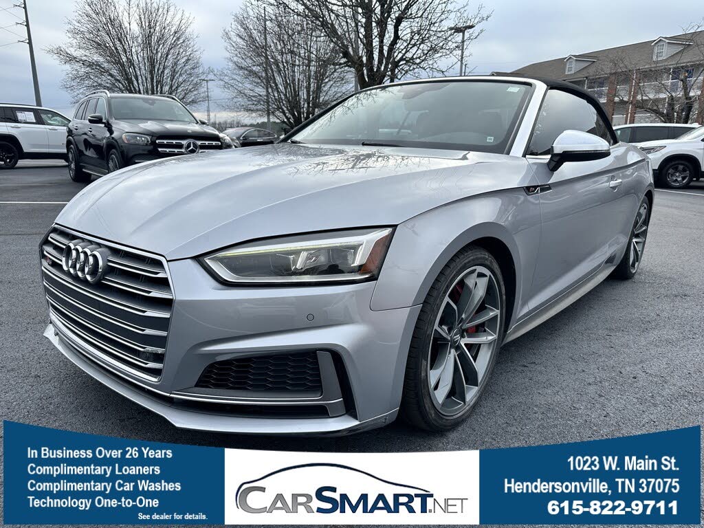 2018 Audi S5 3.0T quattro Premium Plus Cabriolet AWD