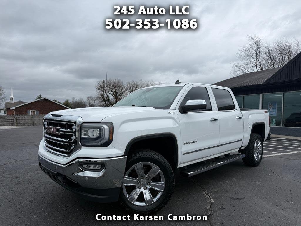2016 GMC Sierra 1500 SLT Crew Cab 4WD