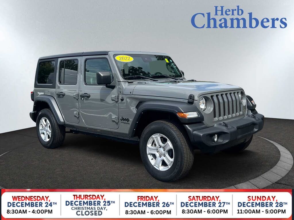 2022 Jeep Wrangler Unlimited Sport S 4WD