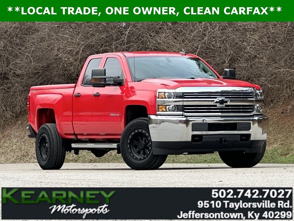 2018 Chevrolet Silverado 2500HD Work Truck Double Cab 4WD