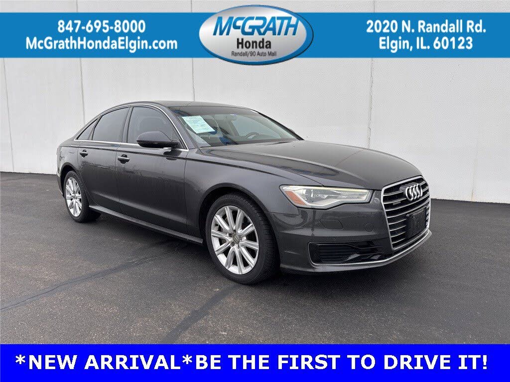 2016 Audi A6 2.0T quattro Premium Plus Sedan AWD