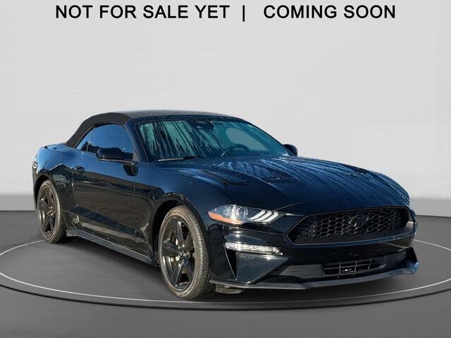 2021 Ford Mustang EcoBoost Convertible RWD