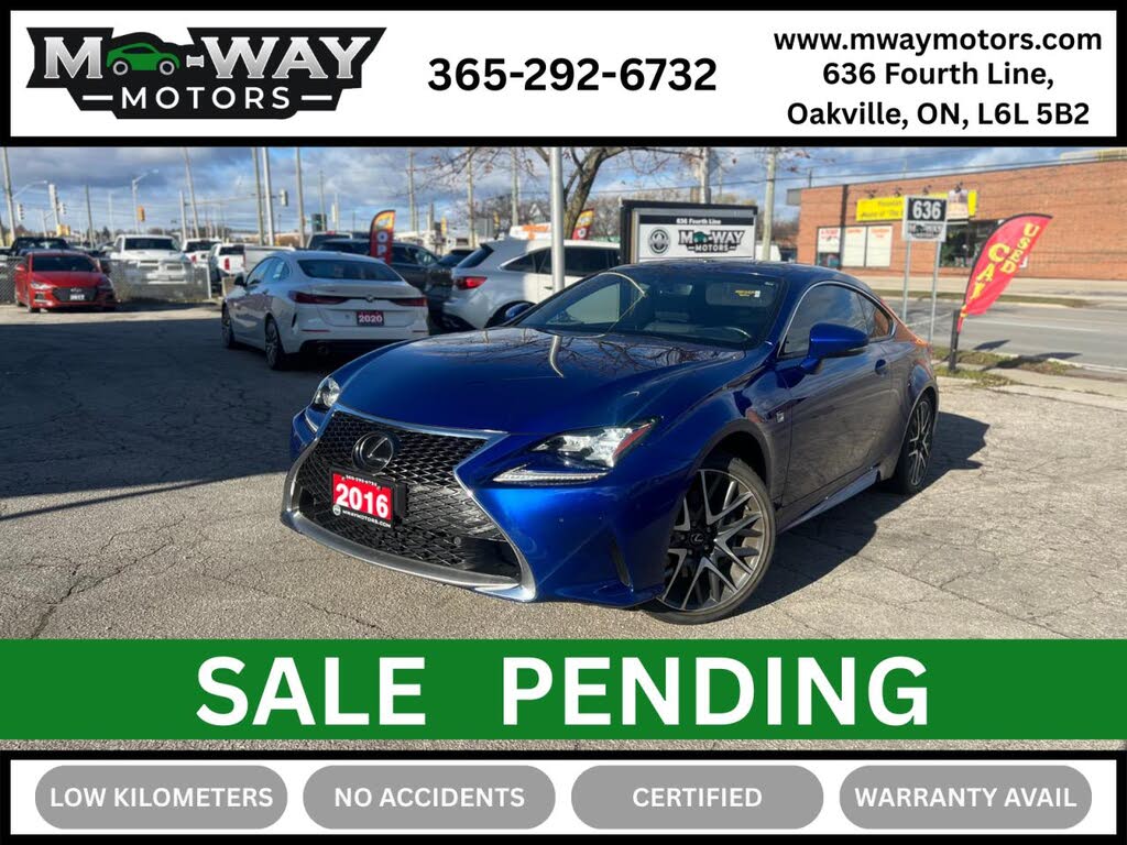 Lexus RC 350 AWD 2016