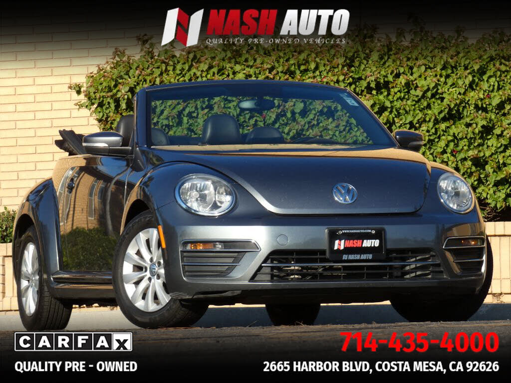 2018 Volkswagen Beetle 2.0T S Convertible FWD