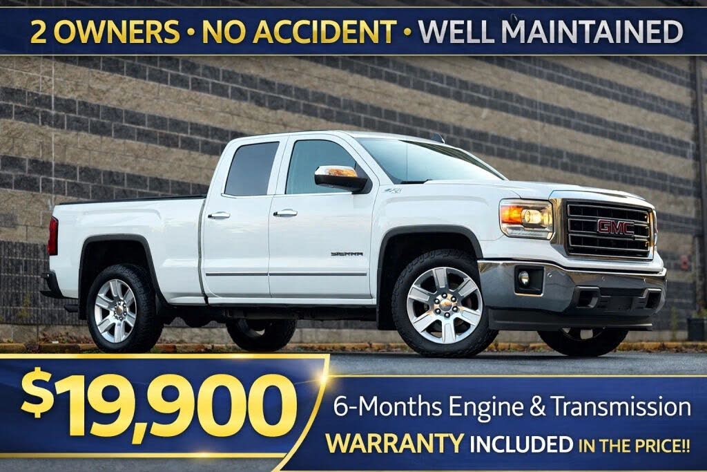 2015 GMC Sierra 1500 SLT Double Cab 4WD