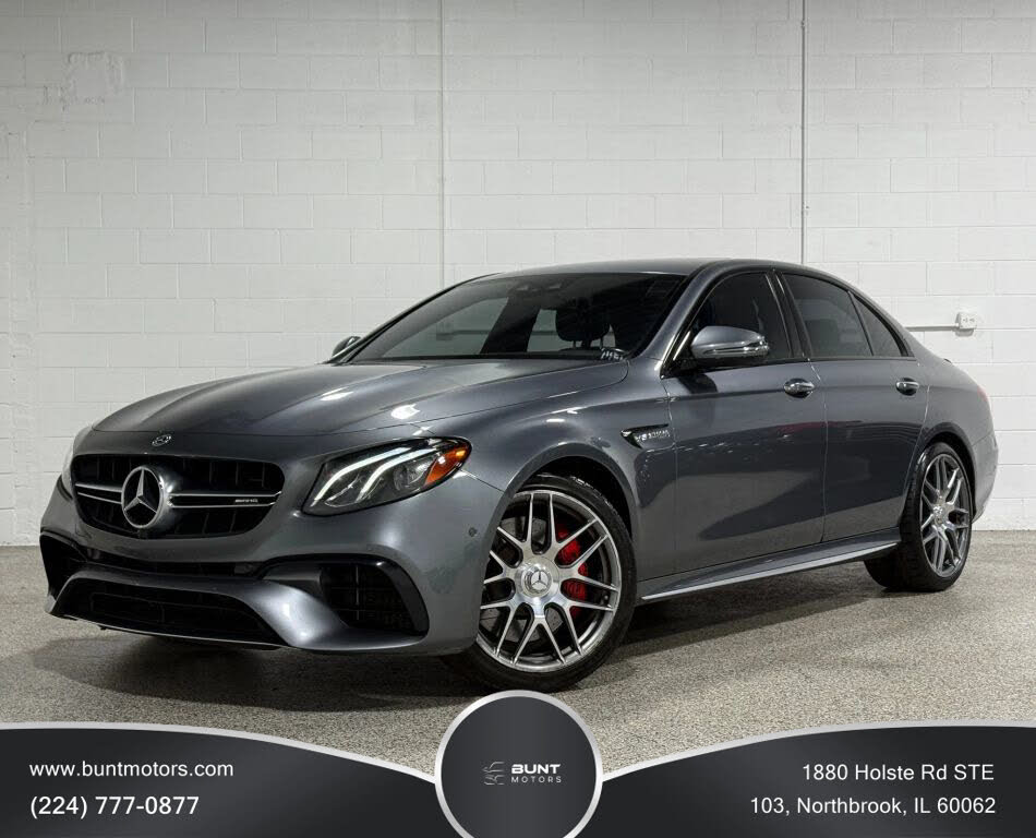 2018 Mercedes-Benz E-Class AMG E 63 S Sedan 4MATIC