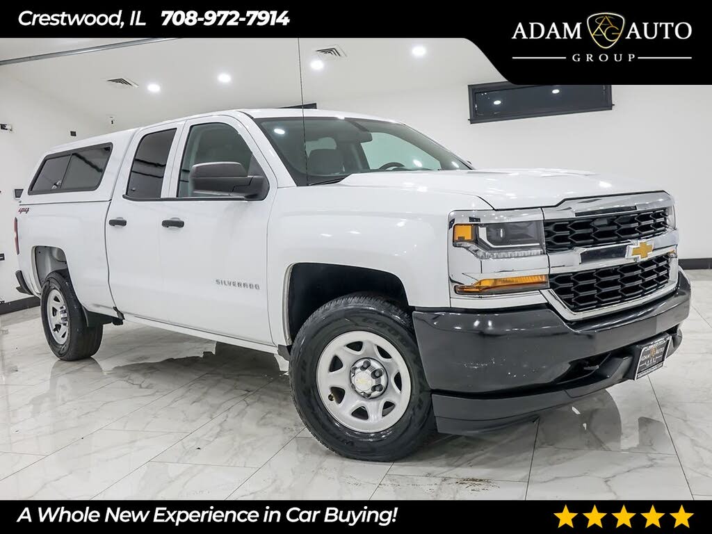2019 Chevrolet Silverado 1500 Work Truck Double Cab 4WD