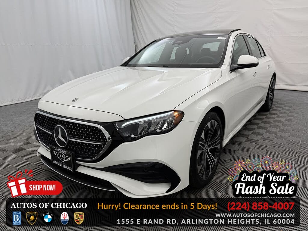 2025 Mercedes-Benz E-Class E 350 4MATIC