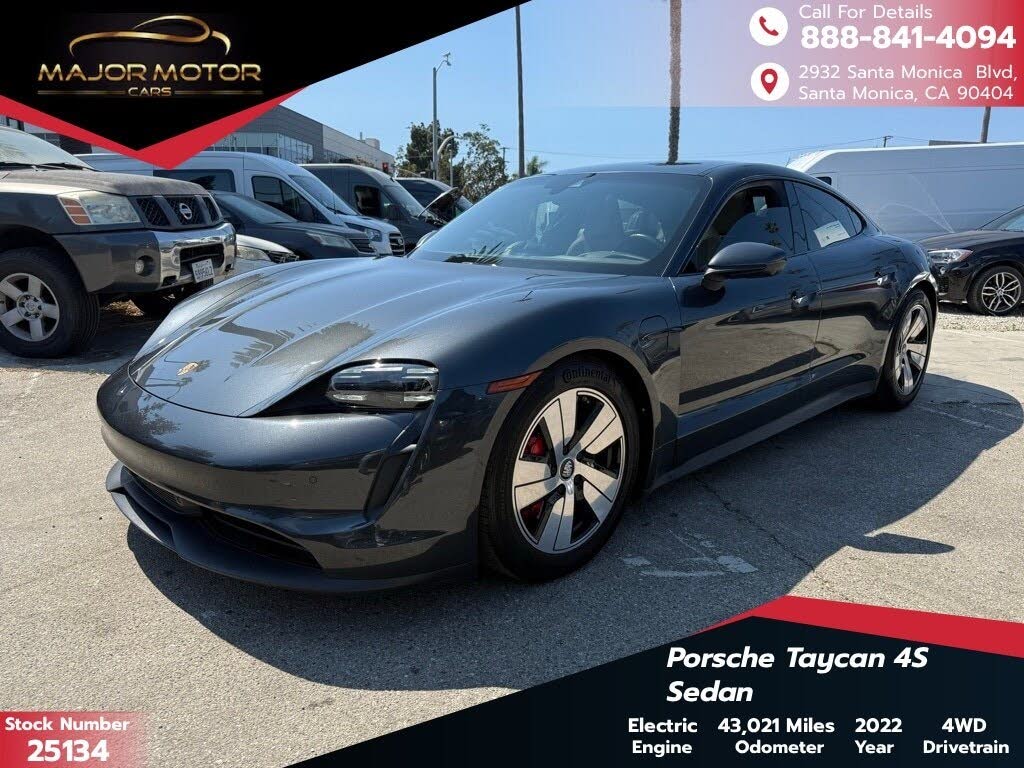 2022 Porsche Taycan 4S Sedan AWD