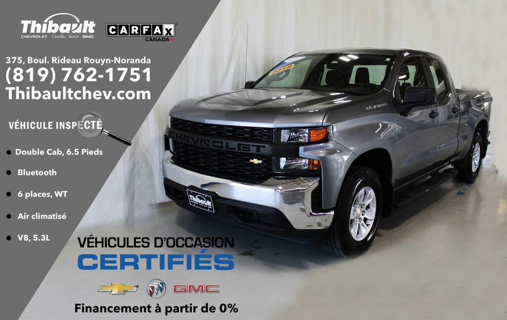 Chevrolet Silverado 1500 Work Truck Double Cab 4WD 2019