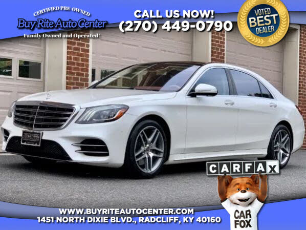 2018 Mercedes-Benz S-Class S 560 4MATIC AWD