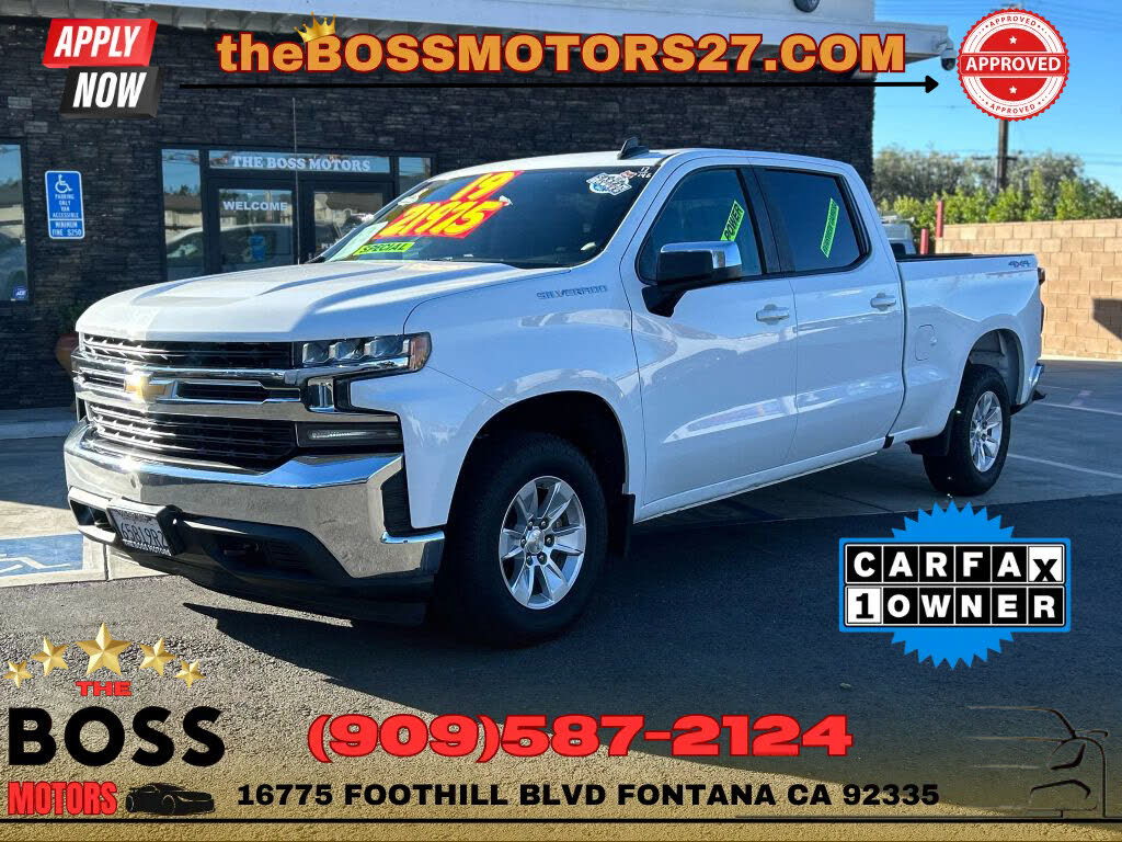 2019 Chevrolet Silverado 1500 LT Crew Cab 4WD