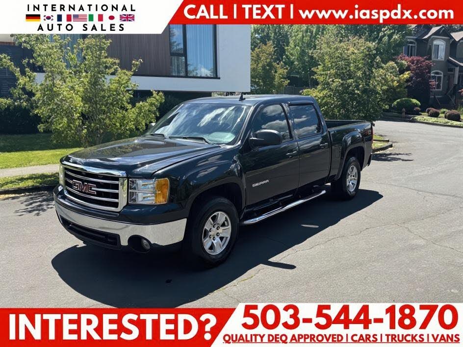 2012 GMC Sierra 1500 SLE Crew Cab 4WD