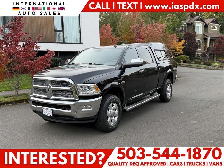 2014 RAM 2500 Laramie Longhorn Crew Cab 4WD
