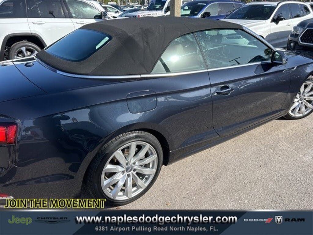2018 Audi A5 2.0T quattro Premium Plus Cabriolet AWD