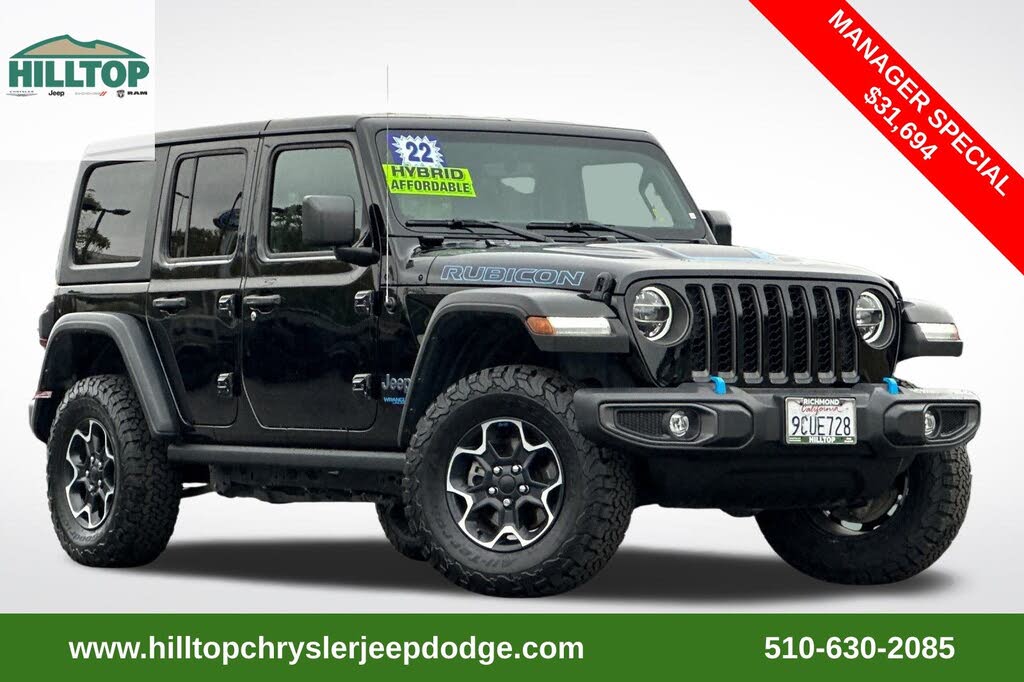 2022 Jeep Wrangler 4xe Rubicon 4WD