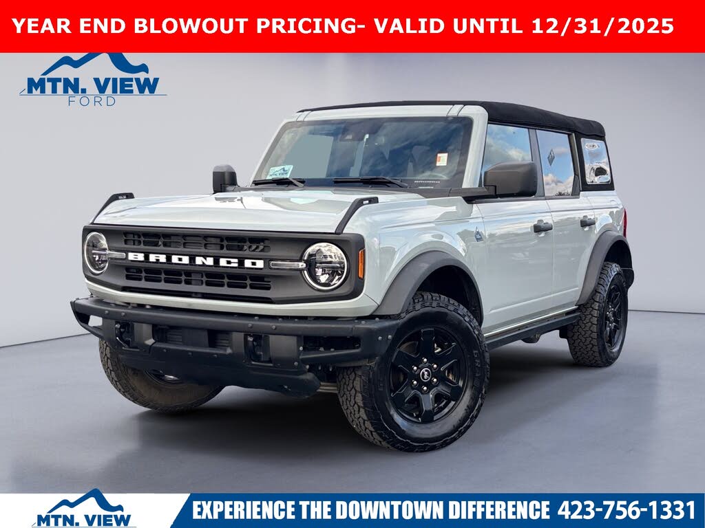 2023 Ford Bronco Black Diamond 4-Door 4WD