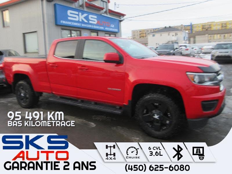 2018 Chevrolet Colorado Work Truck Crew Cab 4WD