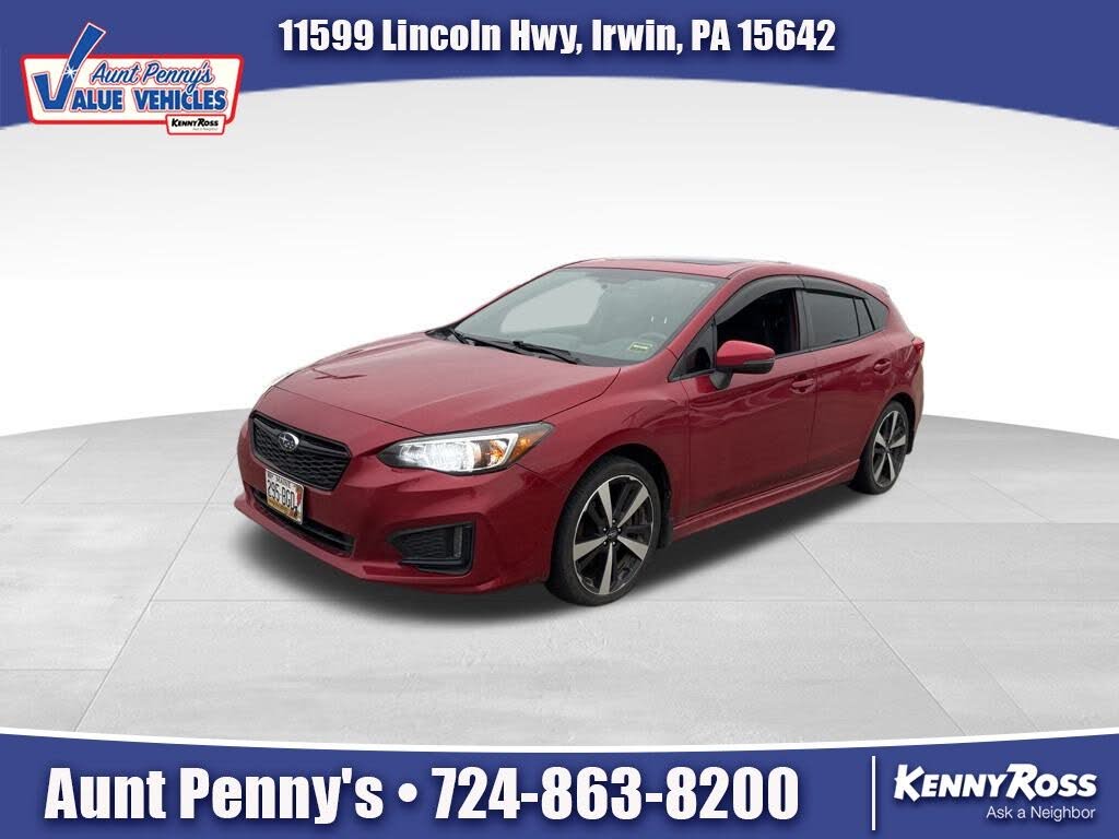 2019 Subaru Impreza 2.0i Sport Hatchback AWD with EyeSight Package