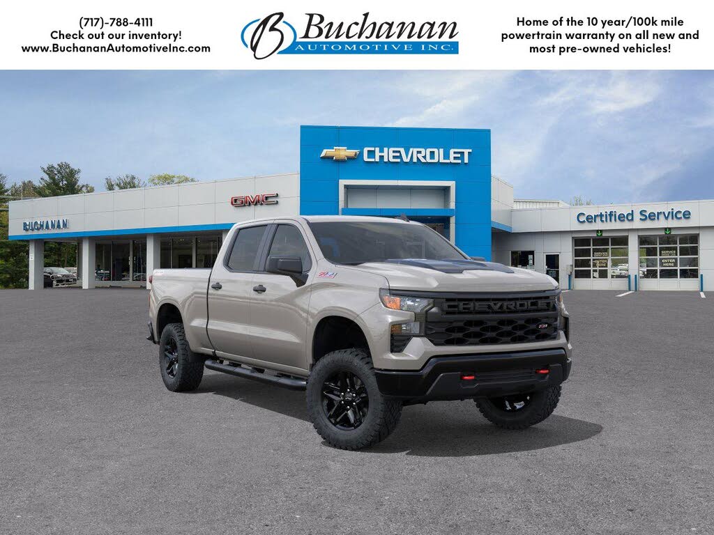 2026 Chevrolet Silverado 1500 Custom Trail Boss Crew Cab 4WD
