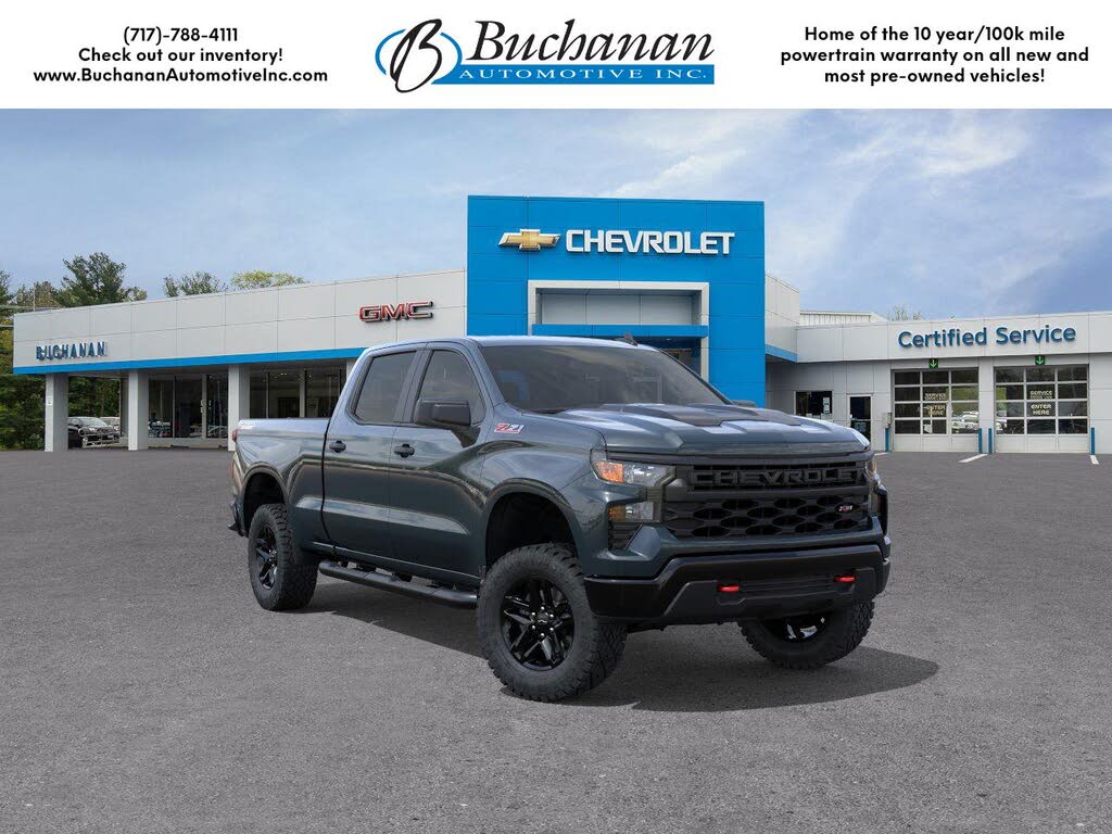 2026 Chevrolet Silverado 1500 Custom Trail Boss Crew Cab 4WD