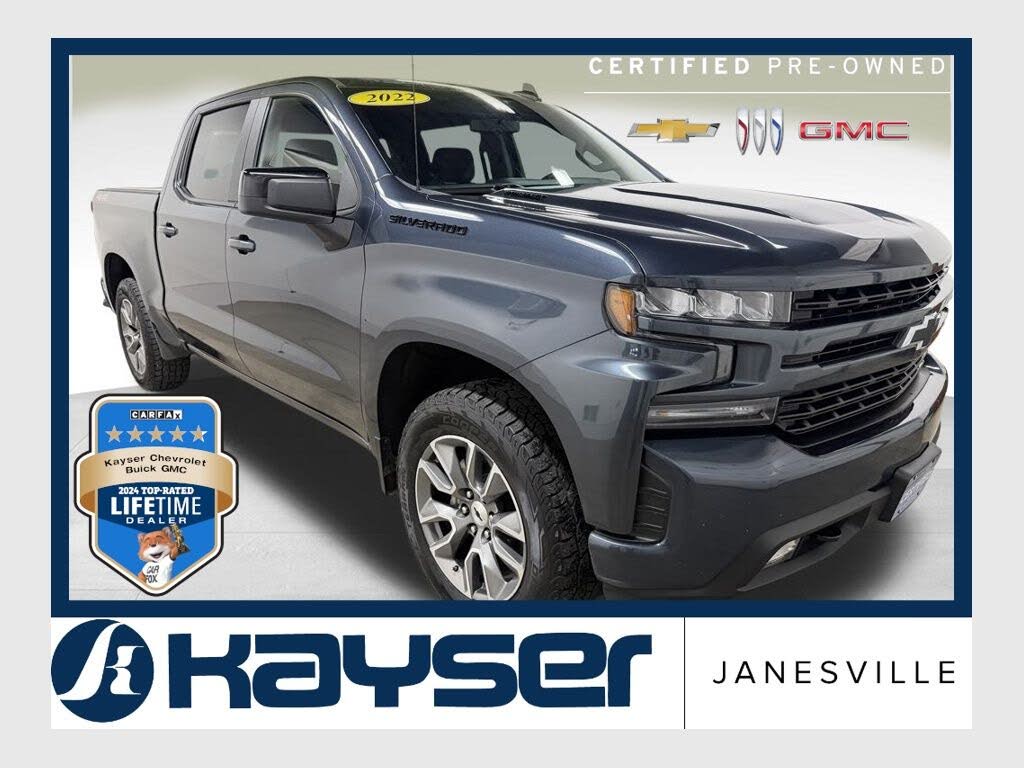 2022 Chevrolet Silverado 1500 RST Crew Cab 4WD