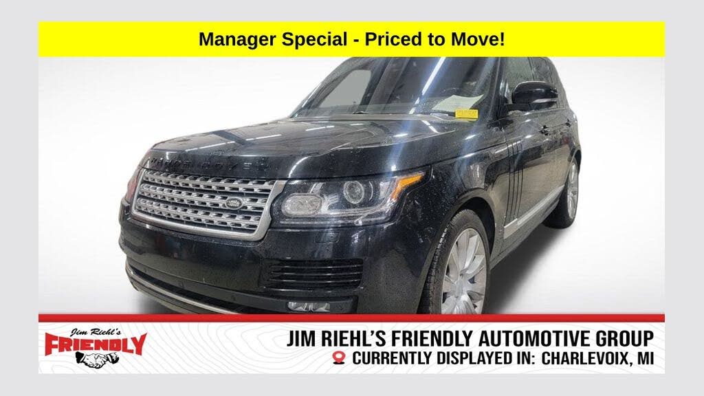 2016 Land Rover Range Rover V8 Supercharged 4WD