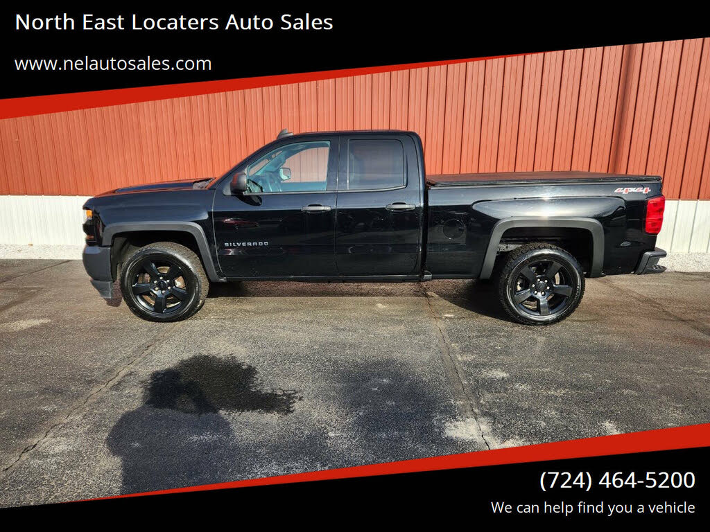 2016 Chevrolet Silverado 1500 Work Truck Double Cab 4WD