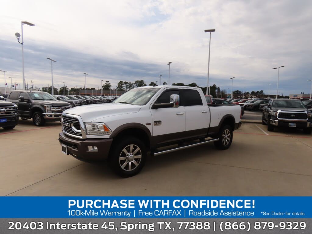 2018 RAM 3500 Laramie Longhorn Crew Cab 4WD
