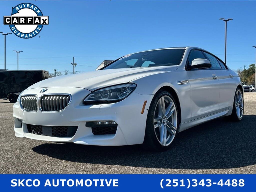 2017 BMW 6 Series 650i Gran Coupe RWD