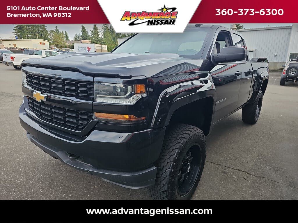 2018 Chevrolet Silverado 1500 Custom Double Cab 4WD