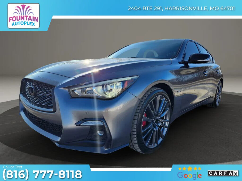 2018 INFINITI Q50 Red Sport 400 AWD